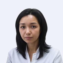 Portrait photograph of a doctor, appointment in the city of Almaty
