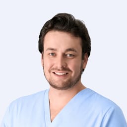 Portrait photo of a doctor, appointment in Astana