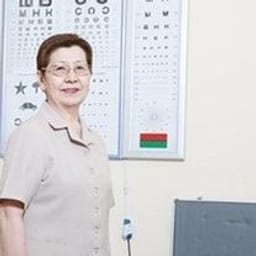 Portrait photo of a doctor, appointment in the city of Almaty