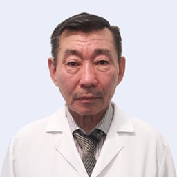 Portrait photo of a doctor, appointment in Almaty