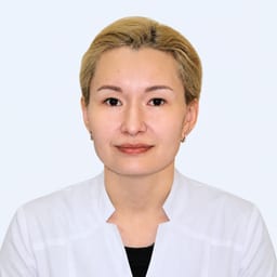 Portrait photo of a doctor, appointment in Astana