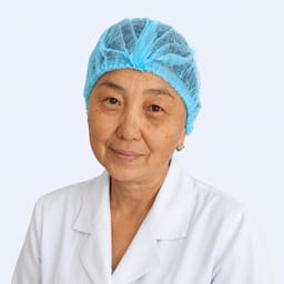 Portrait photograph of a doctor, appointment in the city of Almaty