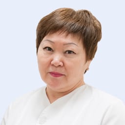 Portrait photo of a doctor, appointment in the city of Astana