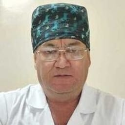 Portrait photo of a doctor, appointment in the city of Astana