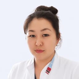 Portrait photo of a doctor, appointment in Astana