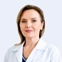 Portrait photo of a doctor, appointment in the city of Astana