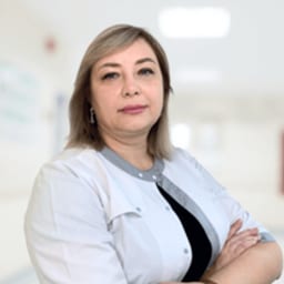 Portrait photo of a doctor, appointment in Almaty
