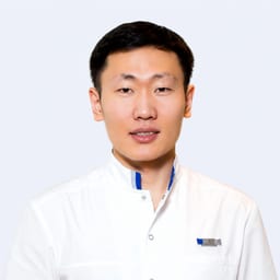 Portrait photo of a doctor, appointment in Almaty