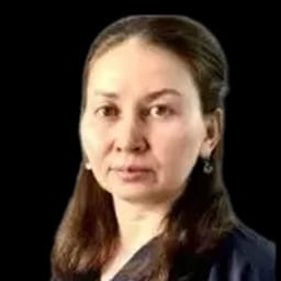 Portrait photo of a doctor, appointment in the city of Astana