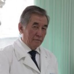 Portrait photograph of a doctor, appointment in the city of Almaty