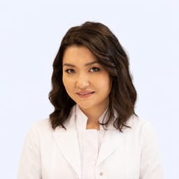 Portrait photograph of a doctor, appointment in the city of Astana Portrait photograph of a doctor, appointment in the city of Astana
