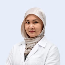 Portrait photo of the doctor, appointment in Almaty