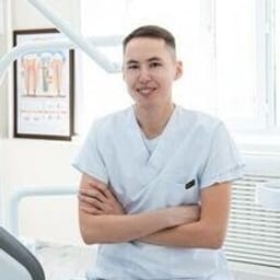 Portrait photo of a doctor, appointment in Astana