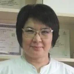 Portrait photo of a doctor, appointment in the city of Astana