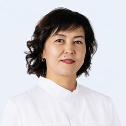 Portrait photo of the doctor, appointment in Astana