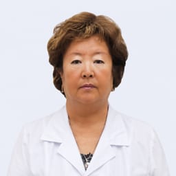 Portrait photo of a doctor, appointment in the city of Astana