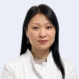 Portrait photo of a doctor, appointment in Almaty