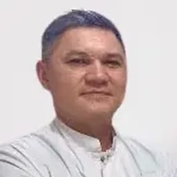 Portrait photo of a doctor, appointment in the city of Astana