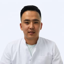 Portrait photo of a doctor, appointment in the city of Almaty