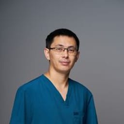 Portrait photo of a doctor, appointment in Astana