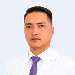 Portrait photo of a doctor, appointment in Almaty