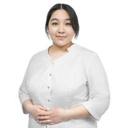 Portrait photo of a doctor, appointment in the city of Astana