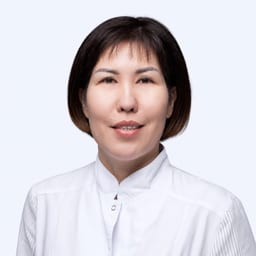 Portrait photo of a doctor, appointment in Astana
