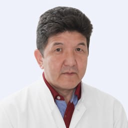 Portrait photo of a doctor, appointment in the city of Astana Portrait photo of a doctor, appointment in the city of Astana
