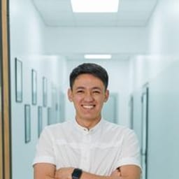 Portrait photo of a doctor, appointment in Almaty