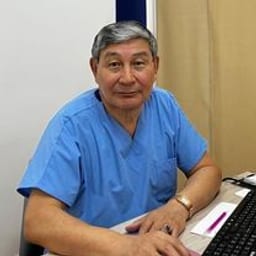 Portrait photo of the doctor, appointment in Astana