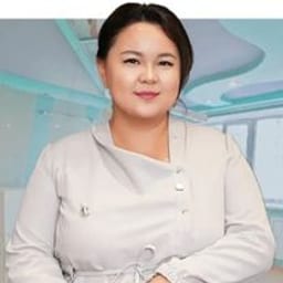 Portrait photo of a doctor, appointment in the city of Astana Portrait photo of a doctor, appointment in the city of Astana