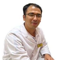 Portrait photo of the doctor, appointment in Astana