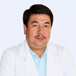 Portrait photo of the doctor, appointment in Almaty