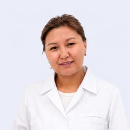 Portrait photo of a doctor, appointment in the city of Astana