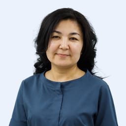 Portrait photo of a doctor, appointment in the city of Astana Portrait photo of a doctor, appointment in the city of Astana