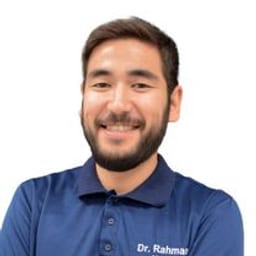 Portrait photo of a doctor, appointment in the city of Almaty