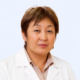 Portrait photo of a doctor, appointment in Almaty