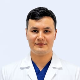 Portrait photo of the doctor, appointment in Almaty