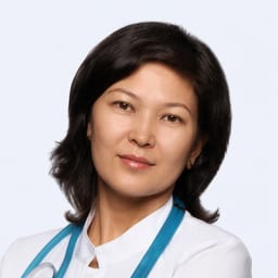Portrait photo of the doctor, appointment in Astana