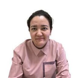Portrait photo of a doctor, appointment in the city of Astana