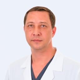 Portrait photo of a doctor, appointment in the city of Astana