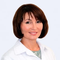Portrait photo of a doctor, appointment in the city of Almaty
