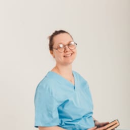 Portrait photo of a doctor, appointment in the city of Astana