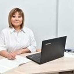 Portrait photo of a doctor, appointment in Astana