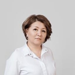 Portrait photo of a doctor, appointment in Astana