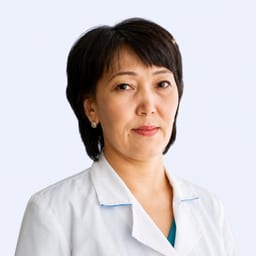 Portrait photo of a doctor, appointment in Astana