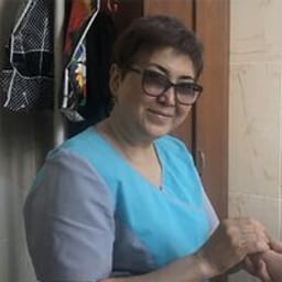 Portrait photo of a doctor, appointment in Almaty
