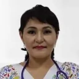 Portrait photo of a doctor, appointment in the city of Astana