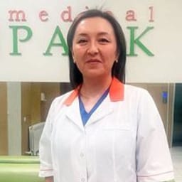 Portrait photo of a doctor, appointment in Almaty