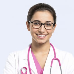 Portrait photo of a doctor, appointment in Almaty